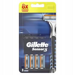 GILLETTE Sensor3 wkład 8szt