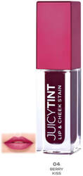 GOLDEN ROSE Juicy Tint Lip And Cheek Stain farbka do ust i policzków 04 Berry Kiss 5,2ml 