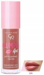 GOLDEN ROSE Plumped Lips błyszczyk do ust 208 Lip Plumping Glos 4,7ml 