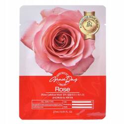 GRACE DAY maska do twarzy w płachcie Rose 27ml