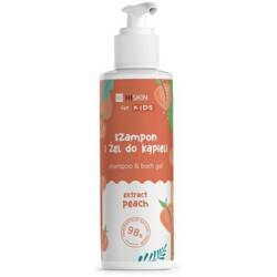 HISKIN For Kids szampon i żel do kąpieli Extact Peach 280ml 