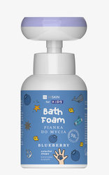 HISKIN Kids pianka do mycia rąk i ciała Bath Foam Bluberry Łapka 300ml 