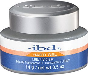 IBD BEAUTY Hard Gel LED/UV żel budujący Clear 14g