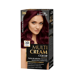 JOANNA Multi Cream Color farba do włosów 36 Królewski Burgund