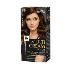 JOANNA Multi Cream Color farba do włosów 39 Orzechowy Brąz