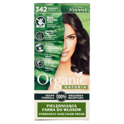 JOANNA Naturia Organic farba do włosów 342 Kawowy 