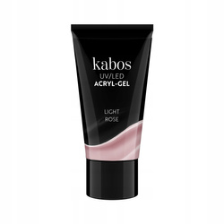 KABOS 2in1 Acryl Gel UV/LED akrylożel do paznokci Light Rose 30g 