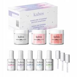 KABOS Magic Dip System zestaw do manicure tytanowego Rose Set 