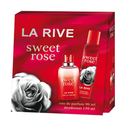 LA RIVE Sweet Rose zestaw 90ml+150ml (Termin do 06.2022)
