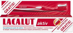 LACALUT Activ pasta do zębów 75ml+szczoteczka
