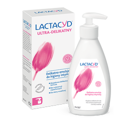 LACTACYD Ultra-Delikatny emulsja do higieny intymnej 200ml pompka