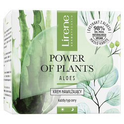 LIRENE Power of Plants Aloes krem nawilżający 50ml