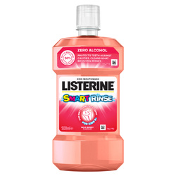 LISTERINE Kids Smart Rinse płyn do płukania jamy ustnej Mild Berry 500ml 