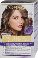 LOREAL Excellence Creme farba do włosów 7.11 Ultrapopielaty Blond