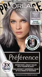 LOREAL Preference Vivid Colors farba do włosów 9.112 Smokey Grey 