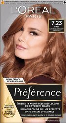 L'OREAL Preference farba do włosów 7.23 Blond Opalizująco-Złocisty