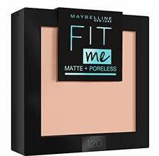 MAYBELLINE Fit Me Matte+Poreless puder 120 Classic Ivory 9g
