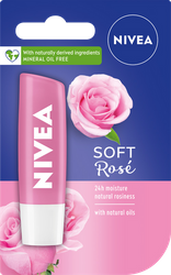 NIVEA Lip Care pomadka ochronna Soft Rose 5,5ml
