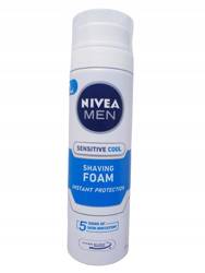 NIVEA Men Sensitive Cool pianka do golenia 200ml 