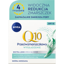 NIVEA Visage Q10+ krem p.zmarszczkowy SPF15 50ml