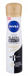 NIVEA Women dezodorant spray Black & White Invisible Silky 150ml