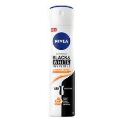 NIVEA Women dezodorant spray Black & White Ultimate Impact 150ml