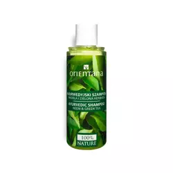 ORIENTANA Ajuwerdyjski szampon do włosów z Neem i Zieloną Herbatą 210ml 