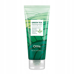 OTTIE Green Tea pianka oczyszczająca do twarzy z Zieloną Herbatą 150ml 