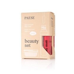 PAESE Beauty Set zestaw pomadka 2x6ml puder 5,3ml