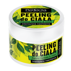 PERFECTA Spa peeling do ciała Zielona Herbata&Imbir 225g 