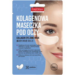 PUREDERM płatki pod oczy kolagenowe Collagen Eye Zone Mask 30szt