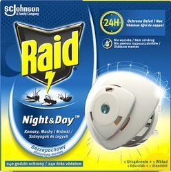 RAID Urządzenie elektryczne przeciw komarom noc&dzień