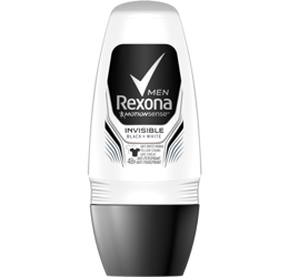 REXONA Men antyperspirant w kulce Invisible Black+White 50ml (Termin do 20.03.2022)