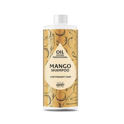 RONNEY Oil System Low Porosity szampon do włosów Mango 1000ml 