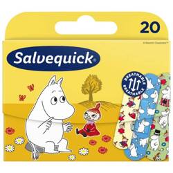 SALVEQUICK plastry opatrunkowe Moomin mixed 20szt 