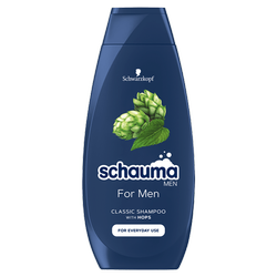 SCHWARZKOPF Schauma Men szampon z ekstraktem chmielu 400ml 