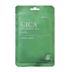 SKIN627 Facial Mask maska do twarzy w płacie Cica & Zielona Herbata 22ml 