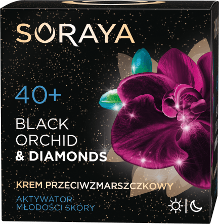 SORAYA Black Orchid & Diamonds krem 40+ 50ml (Termin do 07.2022)