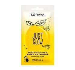 SORAYA Just Glow maska na tkaninie Rozświetlenie 17g