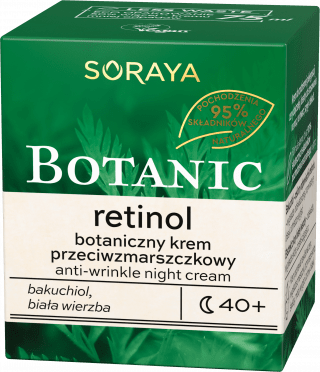 SORAYA Retinol botaniczny krem 40+ noc 75ml
