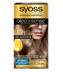 SYOSS Oleo Intense farba 8-50 Naturalny popielaty blond
