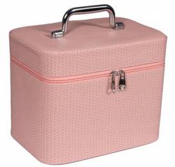 TOP CHOICE kuferek kosmetyczny Plait Pink L