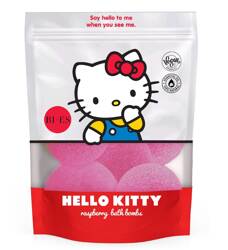URODA Hello Kitty kule do kąpieli Raspberry 6x55g