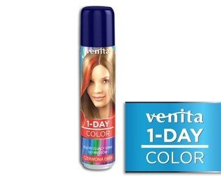 VENITA 1-Day Color spray koloryzujący do włosów 04 Red Spark 50ml