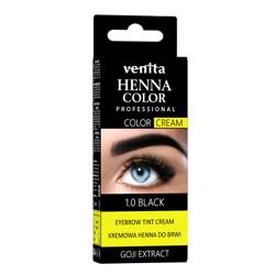 VENITA Henna Color Cream Goji kremowa henna do brwi 1.0 Black 15g