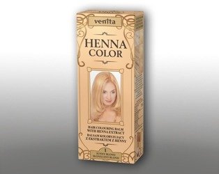 VENITA Henna Color balsam koloryzujący z naturalnym ekstraktem z henny 01 Słoneczny Blond