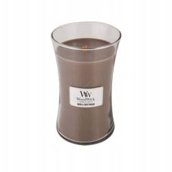 WOODWICK Core świeca w słoiku duża Sand & Driftwood 609,5g 