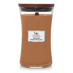 WOODWICK Core świeca w słoiku duża Santal Myrrh 609,5g 