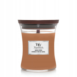 WOODWICK Core świeca w słoiku średnia Santal Myrrh 275g 