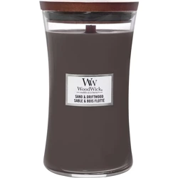 WOODWICK PlusWick duża świeca w słoiku Sand & Driftwood 609,5g